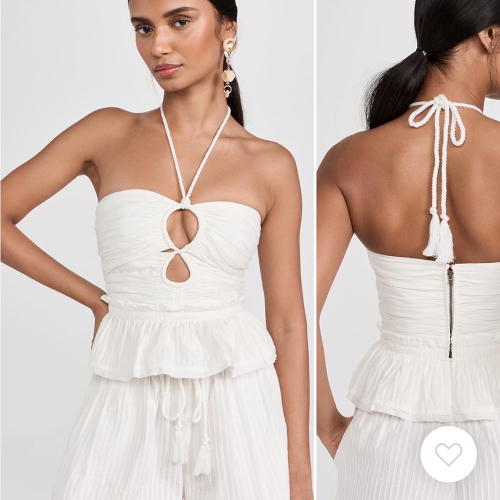 Ulla Johnson Adaleigh Halter Top